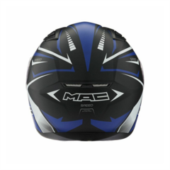 CASCO MAC BASS FFM67 SPEED BOND MATT AZUL/NEGRO en internet