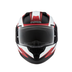 CASCO MAC BASS FFM67 ZEPELIN MATT BLANCO/ROJO/NEGRO en internet