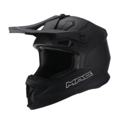 CASCO MAC CROSS VIRTUS SOLID MATT BLACK