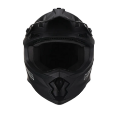 CASCO MAC CROSS VIRTUS SOLID MATT BLACK - comprar online