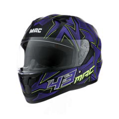 CASCO MAC FFM67 KINKS BLACK PURPLE YELLOW