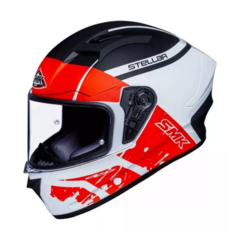 CASCO STELLAR SQUAD BLANCO/ROJO/NEGRO