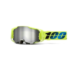 ANTIPARRA 100% ARMEGA GOGGLE KOROPI - MIRROR SILVER FLASH LENS