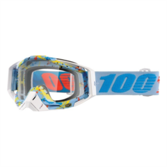 ANTIPARRA 100% RACECRAFT GOGGLE HYPERLOOP - CLEAR LENS