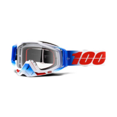 ANTIPARRA 100% RACECRAFT GOGGLE FOURTH - CLEAR LENS