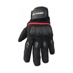 GUANTES OCTANE 304 NEGRO / ROJO