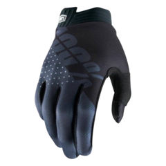 GUANTES YOUTH BLACK/CHARCOAL 100%