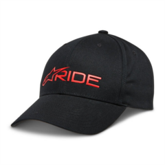 GORRA ALPINESTARS RIDE 3.0 HAT UNICO BLACK/RED