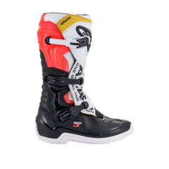 BOTAS ALPINESTARS TECH 3 BLACK WHITE RED YELLOW en internet