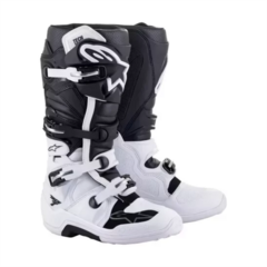 BOTAS ALPINESTARS TECH 7 BLANCO Y NEGRO