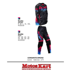 JERSEY RPM CROSS SMOKE ROSA TALLE L