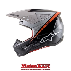 CASCO ALPINESTARS SUPERTECH S-M5 RAYON HELMET