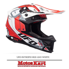 CASCO UFO INTREPID RED AND WHITE