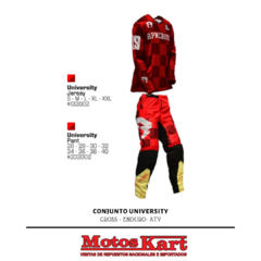 JERSEY RPM CROSS UNIVERSITY ROJO - comprar online