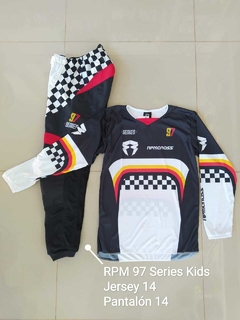 Jersey RPM CROSS KIDS SERIES 1997 BLANCO TALLE 14