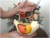 Vaso Cachepot passarinho em Cerâmica pintado a mão de pendurar - Loja Minu
