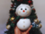 Boneco de neve decoração natalina