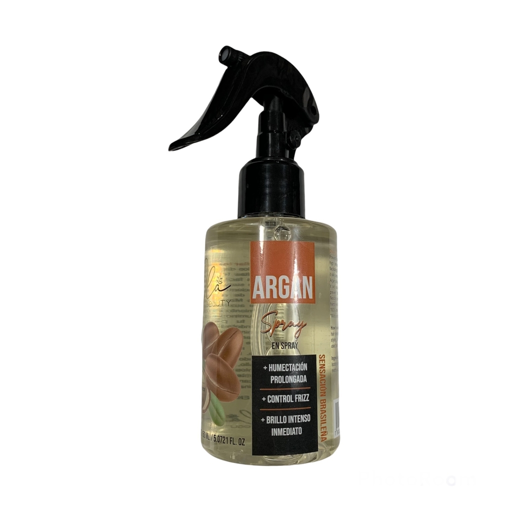 Spray de acabado antihumedad de argán a prueba de encrespamiento de AG Hair  Cosmetics para unisex, spray para el cabello de 8 oz AG Hair AG Hair