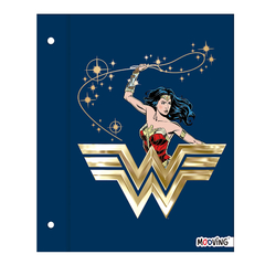 Carpeta Nro.3 con cordon Wonder Woman [1003221] - comprar online