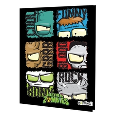 Cuaderno 16x21 T/D Cosido 48 hjs. Ultra Zombies [1203186] - NoraGus