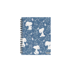 CUADERNO 16X21 ESPIRAL TAPA DURA 80 HJS. SNOOPY [1205134-25]