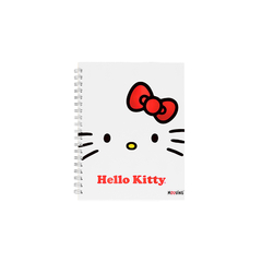 CUADERNO 16X21 ESPIRAL TAPA DURA 80 HJS. HELLO KITTY [1205165-25] - comprar online