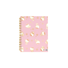 CUADERNO 16X21 ESPIRAL TAPA DURA 80 HJS. HELLO KITTY [1205165-25]