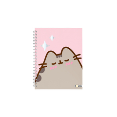 CUADERNO 16X21 ESPIRAL TAPA DURA 80 HJS. PUSHEEN [1205207-25] - comprar online