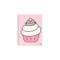 CUADERNO 16X21 ESPIRAL TAPA DURA 80 HJS. PUSHEEN [1205207-25]