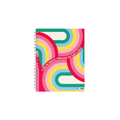 CUADERNO 16X21 ESPIRAL TAPA DURA 80 HJS. RAINBOW [1205251-25] - comprar online