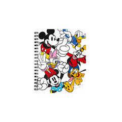 CUADERNO 16X21 ESPIRAL TAPA DURA 80 HJS. MICKEY & FRIENDS [1205253-25] - comprar online