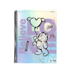 CUADERNO UNIVERSITARIO RAYADO GRL PWR [1208256-25] - comprar online