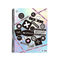 CUADERNO UNIVERSITARIO RAYADO GRL PWR [1208256-25]