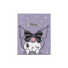 CUADERNO 19,5 X 24 CM TAPA DURA COSIDO 48 HJS. KUROMI [1224255-25]