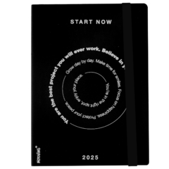 AGENDA 15X21 DXP BLACK 2025 [1404145-25]