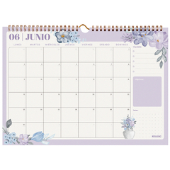 CALENDARIO 35X25 FLORAL 2025 [1420241-25] - NoraGus