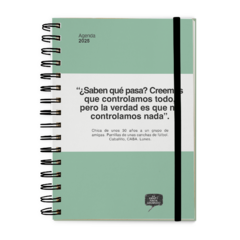 AGENDA NEUTRA 14X20 TD ANILLADA SV - VERDE 2025 [176632-25]