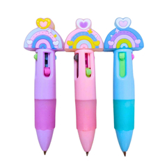 BOLIGRAFO MULTI X 4 MINI ARCO IRIS [26823]