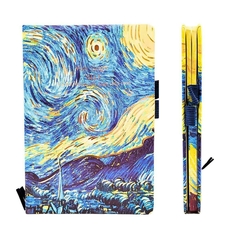 LIBRETA A5 VAN GOGH - 80 HOJAS RAYADAS [26949] - NoraGus