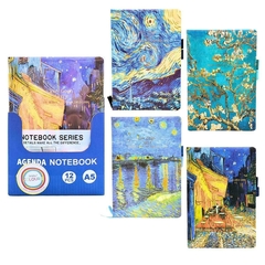 LIBRETA A5 VAN GOGH - 80 HOJAS RAYADAS [26949]