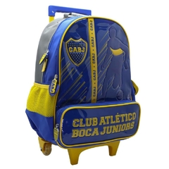 MOCHILA BOCA JR. 16" DE 17,5 L CON CARRO [BO296] - comprar online