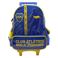 MOCHILA BOCA JR. 16" DE 17,5 L CON CARRO [BO296]