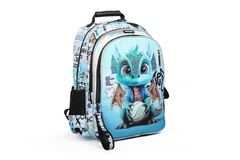 MOCHILA ESPALDA 18" CHIMOLA - DRAGON [BT200]