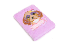 LIBRETA A5 PELUCHE CHIMOLA - DOG [BT225]