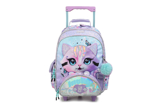 MOCHILA LUCKY CAT - CARRO 18" CHIMOLA [BT69]