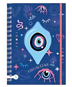 CUADERNO A5 15X21 RAYADO UNIVERSO - VISUALIZAR [1014PQ]