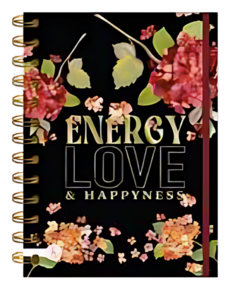 CUADERNO A5 15X21 RAYADO ECO CHIC - ENERGY LOVE [1016Q]