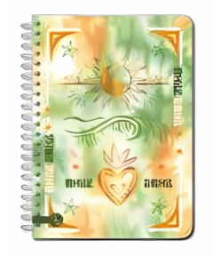 CUADERNO 15X21 SEMI FLEX RAYADO ACUARELA - MORE AMOR [1083E]