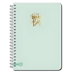 CUADERNO 15X21 SEMI FLEX RAYADO PASTEL - DREAM [1084E]