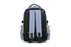 Imagen de MOCHILA CAUCHO MULTIBOLSILLO ESPALDA 18" - BLUE, BLACK, GREEN, YELLOW [FS83]